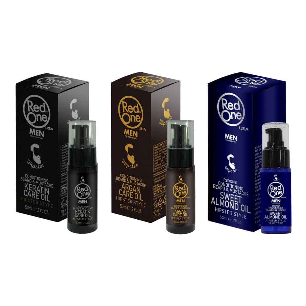 Redone Beard And Mustache Care Oil 50ml all